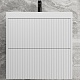 Style Line Мебель для ванной Стокгольм 60 подвесная белый рифленый софт – картинка-19
